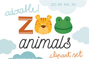 Cute Wild animals Illustration set, an Animal Illustration by Pingebat (Thumbnail 1 of 11)
