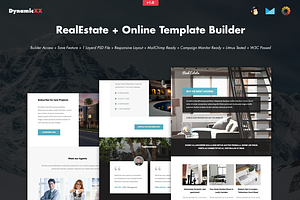 RealEstate + Online Template Builder