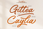 Sandsea Graceful Classic Script, a Script Font by Portocraft (Thumbnail 5 of 10)