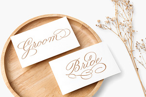 Wedding Lettering Designs