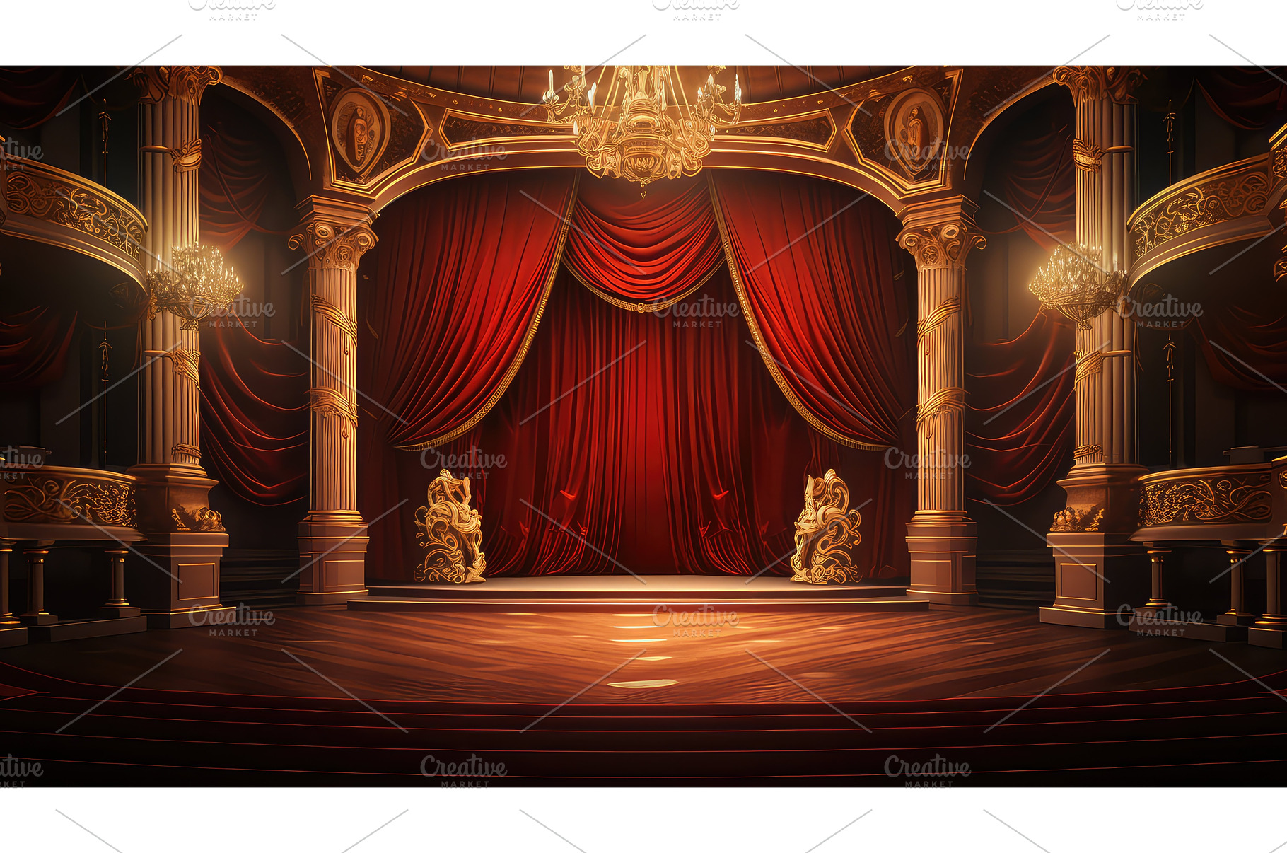 audience show podium background ai, a Background Photo by pikepicture
