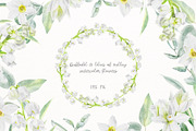 Daffodil & lilies of valley flowers, a Decorative Illustration by MyLittleMeow (Thumbnail 1 of 8)
