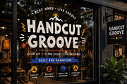 Handcut Groove, a Sans Serif Font by LetterStock (Thumbnail 5 of 7)