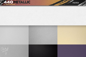 440 Gold & Metallic Textures Bundle