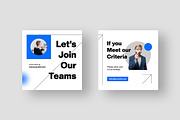 We Hiring Instagram Post, a Social Media Template by MikroType Std (Thumbnail 2 of 4)