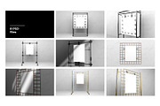 Poster Mockup Bundle, a Print Template by Mockup Gang (Thumbnail 2 of 9)