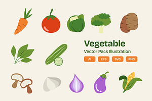 Vegetable Illustration Collection