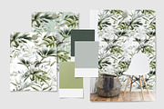 Green leaves | Botanical set, a Decorative Illustration by Karma (Thumbnail 9 of 18)
