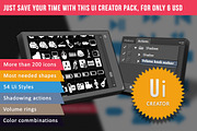 Ez Ui Creator Pack, a Brushes & More by anchor_point_heshan (Thumbnail 1 of 5)