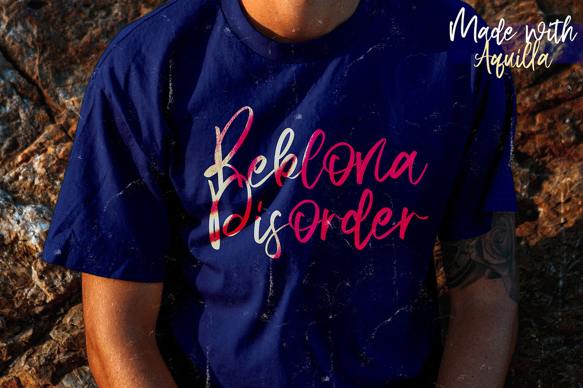 Aquilla - Brush Script Font, a Script Font by StringLabs (Photo 4 of 11)
