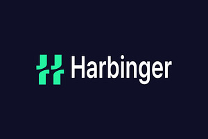 Modern H Monogram Letter Logo design