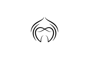 Minimalist Luxury Dental Logo