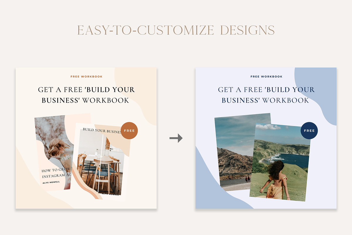 Instagram Marketing Pack | CANVA, a Social Media Template by Ralony (Photo 4 of 19)