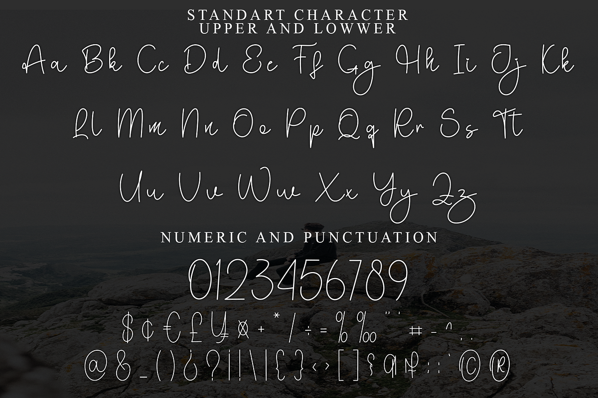 Yesterday Signature, a Handwritten Font by FreshTypeINK (Photo 8 of 8)