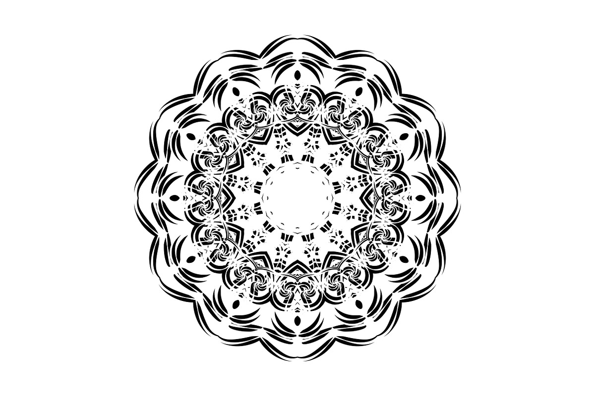 High Quality Mandala Clipart Bundle, a Decorative Illustration by NJ Himel (Photo 9 of 103)