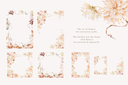 Fall dahlias, pumpkins and mushrooms, an Illustration by astelenadesign (Thumbnail 15 of 16)