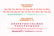 California Diamond Duo font, a Sans Serif Font by MaxArt Foundry (Thumbnail 3 of 9)