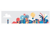 15 Vector World Illustrations, a Person Illustration by Hurcastock! (Thumbnail 6 of 16)