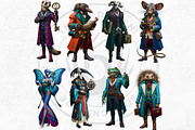 Gilded Menagerie Royal Animals, an Animal Illustration by ThatsDesignArt (Thumbnail 10 of 13)