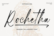 Rochetha Signature Font