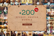 + 200 Effect Photos Bundle