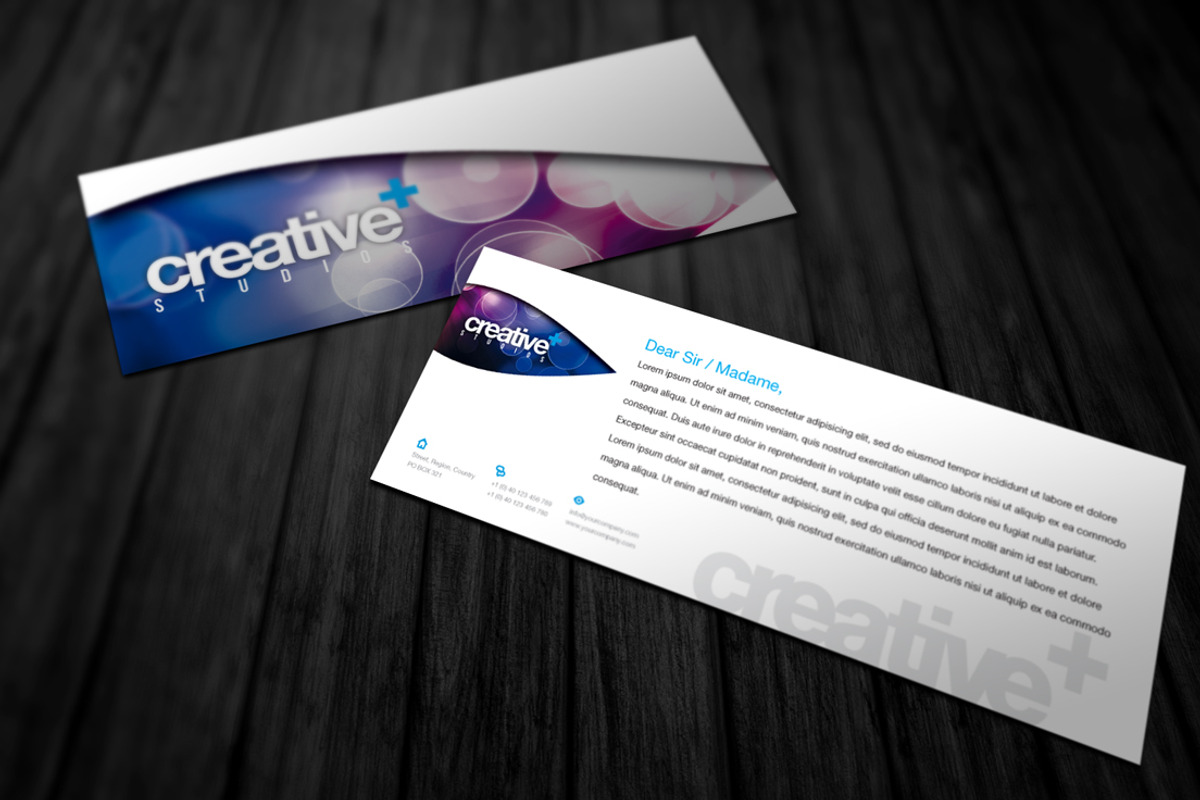 RW Creative Swiss Agency Identity, a Stationery Template by Reclameworks (Photo 5 of 5)
