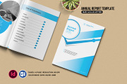 Annual Report Template, a Brochure Template by retrographix (Thumbnail 1 of 6)