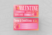 Valentine Gift Voucher, a Print Template by Annora Studio (Thumbnail 6 of 6)