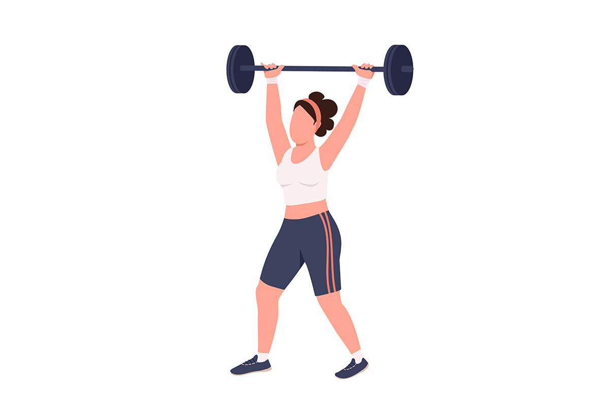 Working out people characters set, a Person Illustration by IMG visuals characters (Photo 4 of 10)