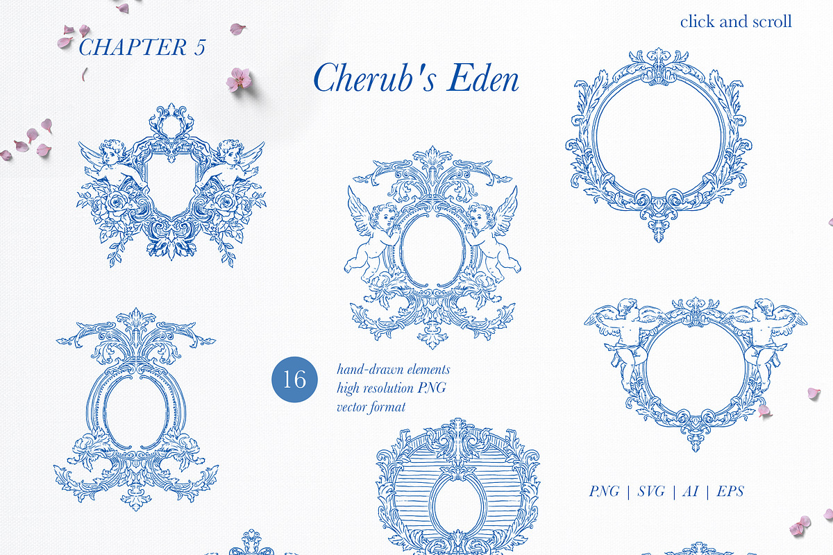 Crests Atelier Collection, a Decorative Illustration by Backyard Rose (Photo 13 of 14)