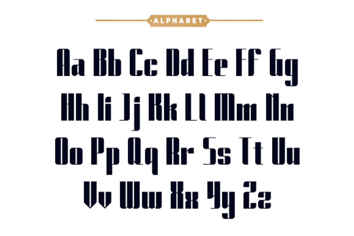 Expatriate Typeface preview 2