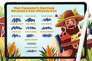 The Farmer’s Procreate Brushes, a Brush Add-On by Leonard Posavec (Thumbnail 3 of 10)