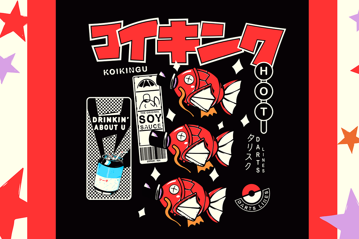 Streetwear koikingu illustration, an Animal Illustration by Darts Lines (Photo 1 of 4)