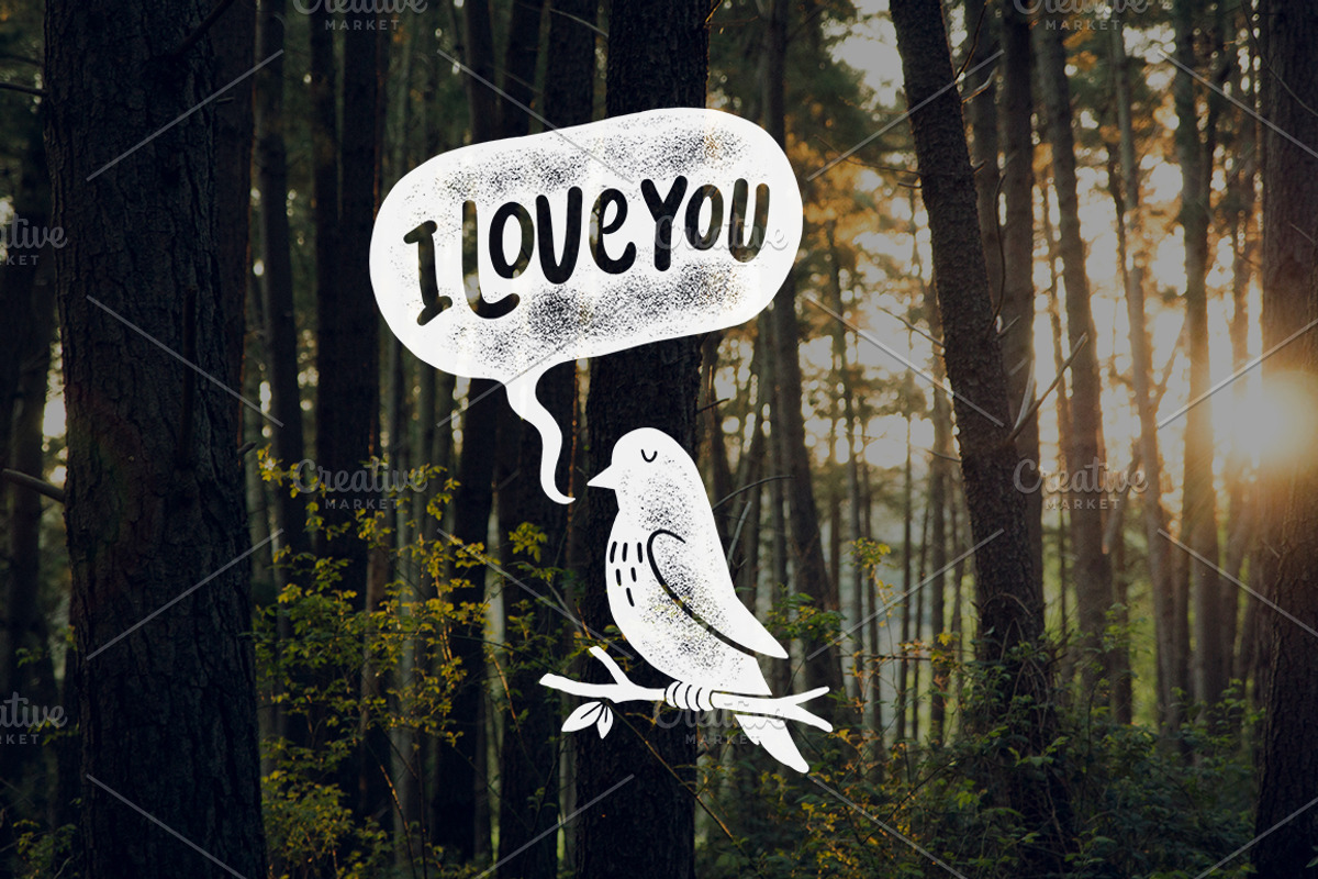 Lettering Love Quotes Bundle 30% OFF, a Texture Illustration by Davihero (Photo 5 of 14)
