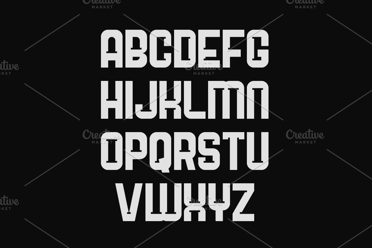 Posty Creative Sans Serif Typeface, a Sans Serif Font by Artiveko (Photo 2 of 6)
