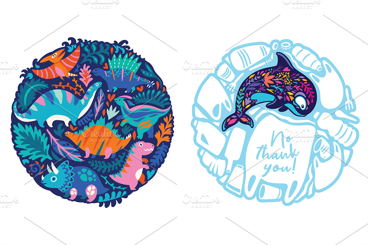 Big Sticker Bundle #1, an Animal Illustration by PenguinHouse (Photo 16 of 16)