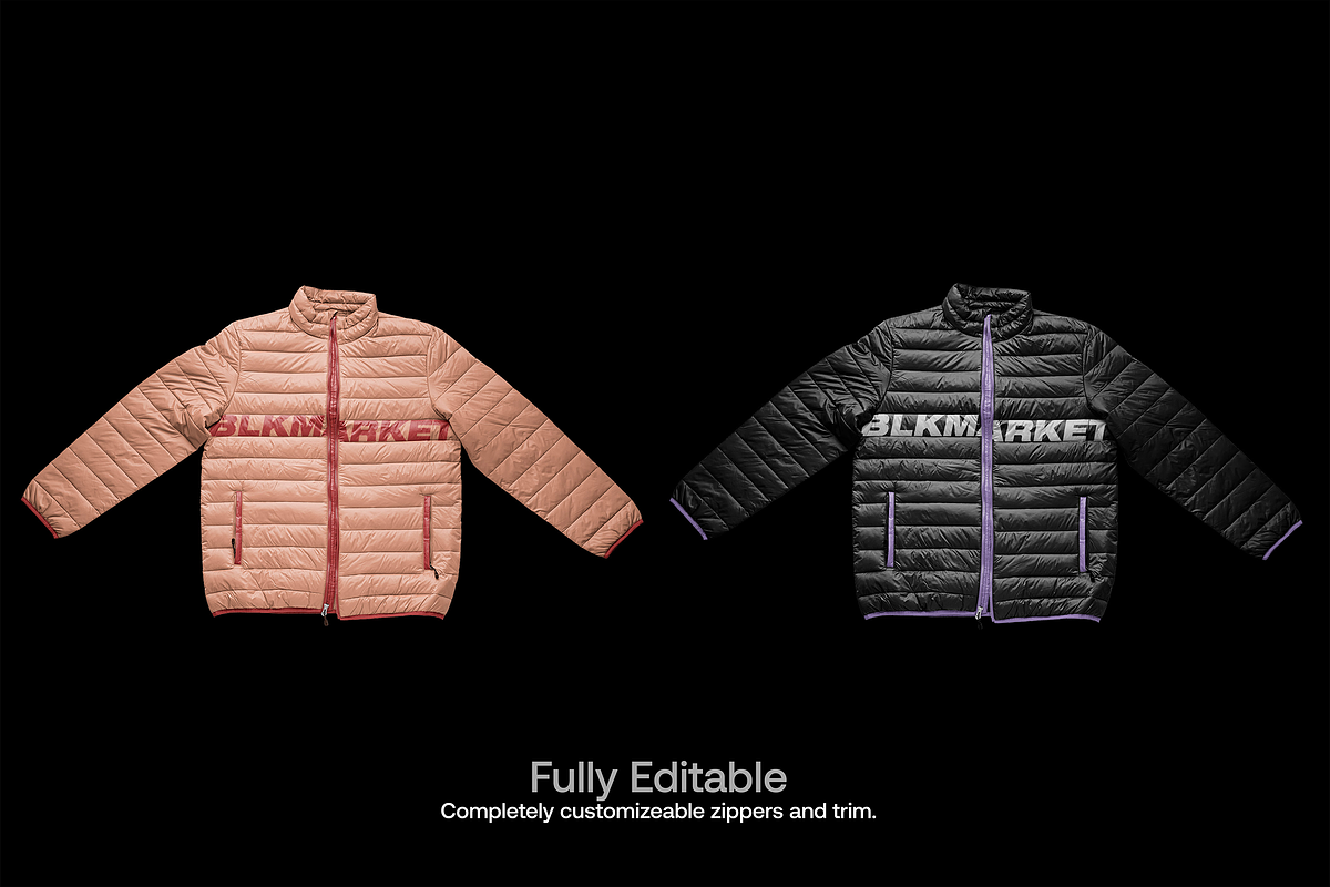 Puffy-Jacket.psd - Streetware Mockup, a Hoody Mockup by BLKMARKET© (Photo 2 of 4)