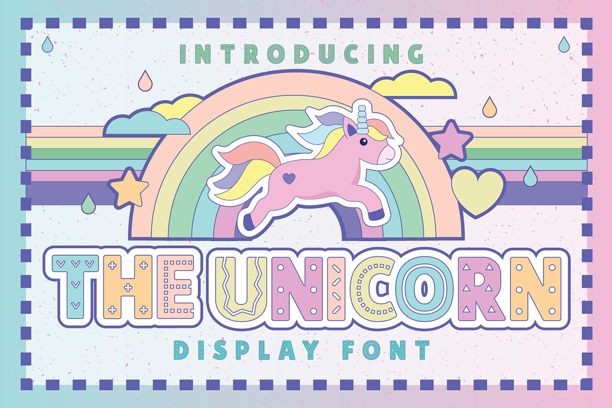 The Unicorn, a Font by caocastudio (Photo 1 of 3)
