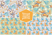 4 Seamless Patterns • Dream Time, a Pattern Graphic by Yeticrab (Thumbnail 2 of 5)