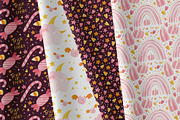 Pink Halloween Clipart & Patterns, a Decorative Illustration by Valin Malin (Thumbnail 8 of 14)