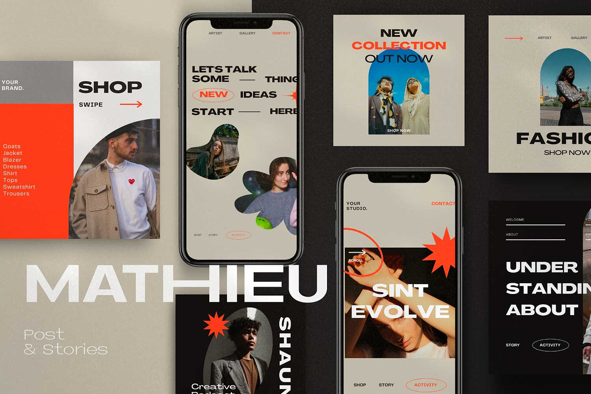 Mathieu CANVA-New Hype Social Media, a Social Media Template by Dirtytemp Studio (Photo 4 of 14)