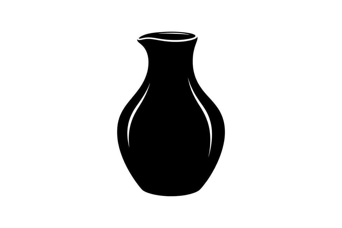 Ceramic Vase Silhouette Vector bundl, an Illustration by jahid234 (Photo 5 of 51)