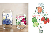 Cocktail O’Clock, a Pattern Graphic by HannaSymo (Thumbnail 2 of 13)