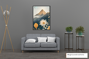 Boho Mountain Landscape Print Wall, a Poster Template by MagicLove Creations (Thumbnail 5 of 8)