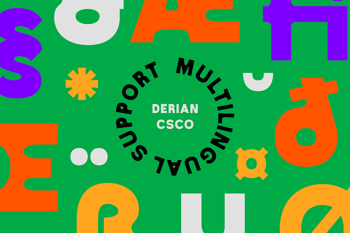 Derian – Contemporary Font, a Sans Serif Font by Craft Supply Co. (Photo 5 of 8)