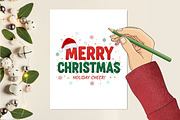 Merry Christmas Png Crochet Yarn Png, an Illustration by designcity5 (Thumbnail 6 of 8)