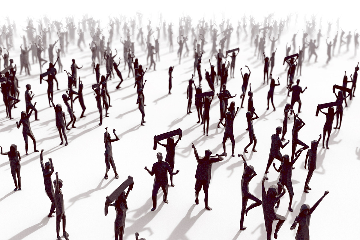 Low Poly Posed People Pack 6, a Characters & Person 3D Model by Tedi Permana (Photo 1 of 12)