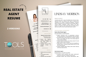 Real Estate Resume Template