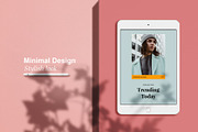 Minimal iPad Mockup, an iPad Mockup by Momogi (Thumbnail 2 of 6)