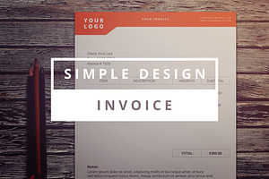 Simple Design Invoice